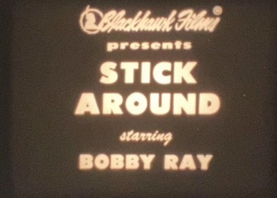  Stick Around  (1925), Super 8mm Film, Bobby Ray, Oliver Hardy, Hazel Newman