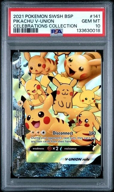 Pikachu V-Union Pokémon TCG Cards for sale | eBay