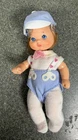 Vintage 1984 The Heart Family Baby Boy in Original Blue Outfit & Hat Mattel New