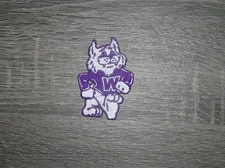 Weber State Wildcats Vintage Style College Embroidered Iron On Patch 2" x 3"