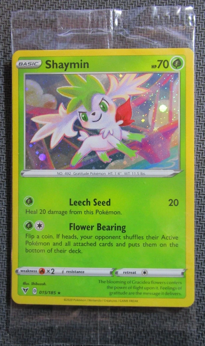 pokemon prismatic evolution card list Amazon.com: Shaymin Pokemon Card main image 0