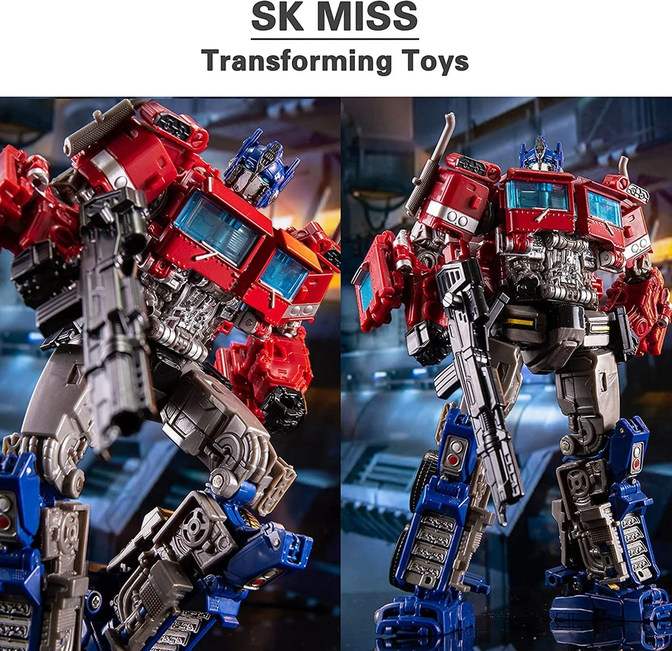 Transformer Optimus Prime Roboter Figur Auto Spielzeug Kinder Weihnachtsgeschenk - Bild 3 von 4