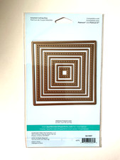 Spellbinders ESSENTIAL SQUARES With Dotted Detail Die Set. Retired. 23 retail