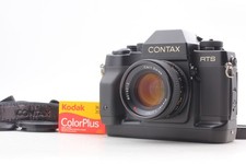  Exc 5 w/ Strap Contax RTS III SLR 35mm Film Camera 50mm F1.4 Lens From JAPAN