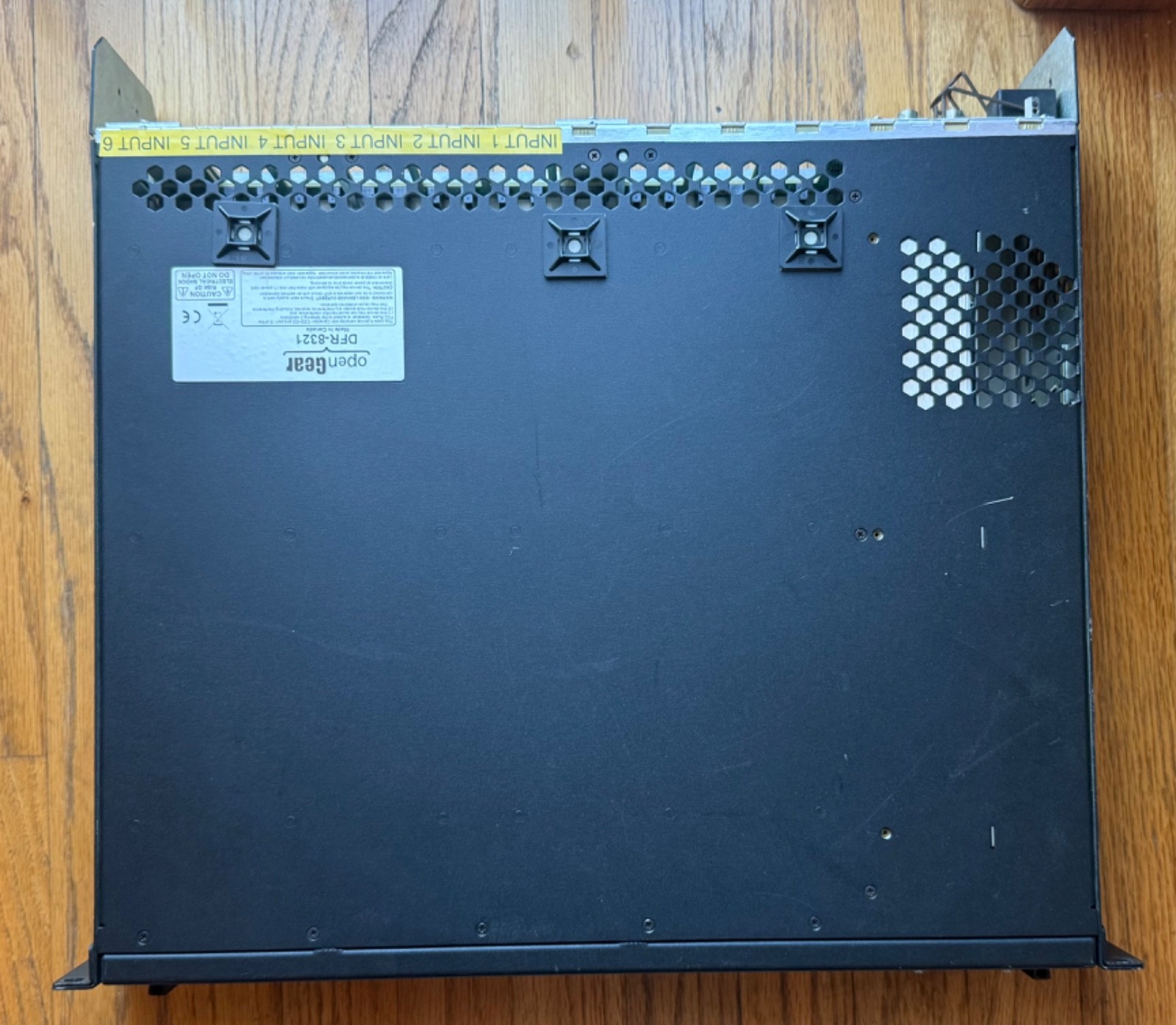 OpenGear DFR-8321 Rackmount Module Frame With PSU and Controller