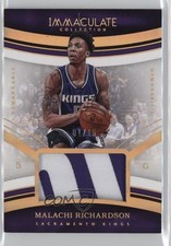 2016 Panini Immaculate Remarkable Memorabilia Prime 1/15 Malachi Richardson 1q2