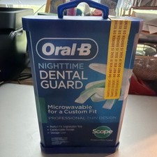 Oral-B Plus Scope Original Mint Flavor Nighttime Dental Guard One Size Sealed
