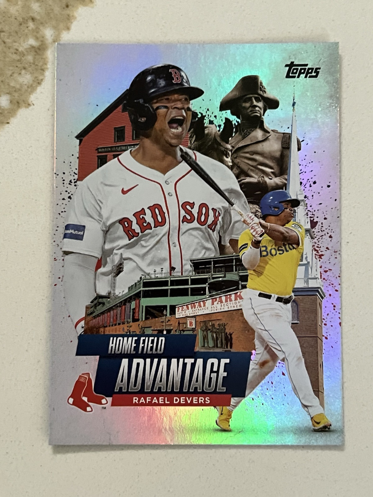 Rafael Devers Boston Red Sox 2025 Topps Home Field Advantage #HA-18