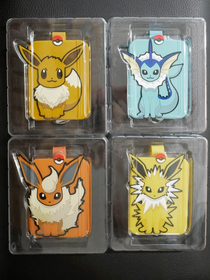 Pokemon Card Holder Eevee Giftbox Geschenkbox Kartenhalter - Set of 8 - no card