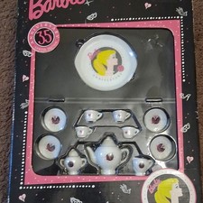 Barbie 35th Anniversary Limited Edition Miniature Nostalgic China Tea Set 1994