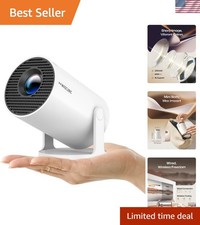 HY300PRO Portable Mini Projector - 1280x720 Native, 200 ANSI Lumen Brilliance