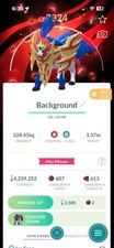 Non Shiny Zamazenta Special Background Pokemon Go