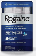 Rogaine Foam Hair Loss  Regrowth Treatment Men 5 Minoxidil 1 - 3 Months  