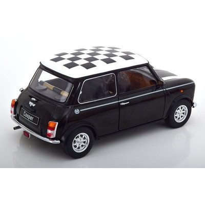 Kkdc120055L 1/12 Mini Cooper Checkered Flag Black/White Left Kkdc120055L 1/12 Mini Cooper Checkered Flag Black/White Left