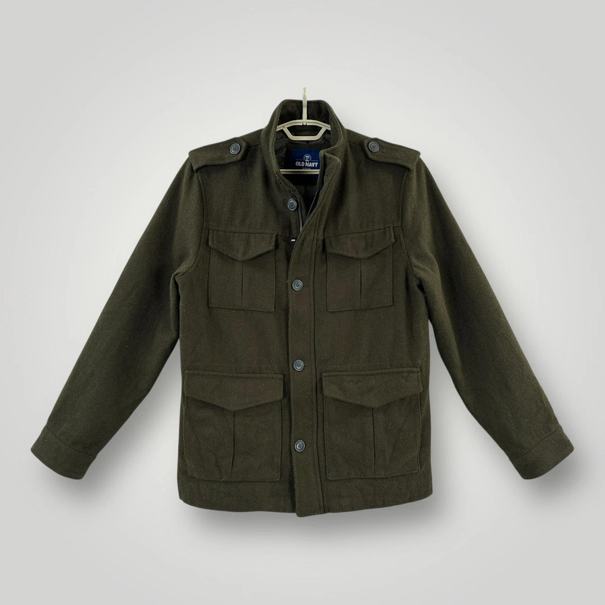 ジャケット・アウター 00s old navy A-2 wool military jacket Old Navy Wool Outer Shell Coats, Jackets & Vests Military Jacket