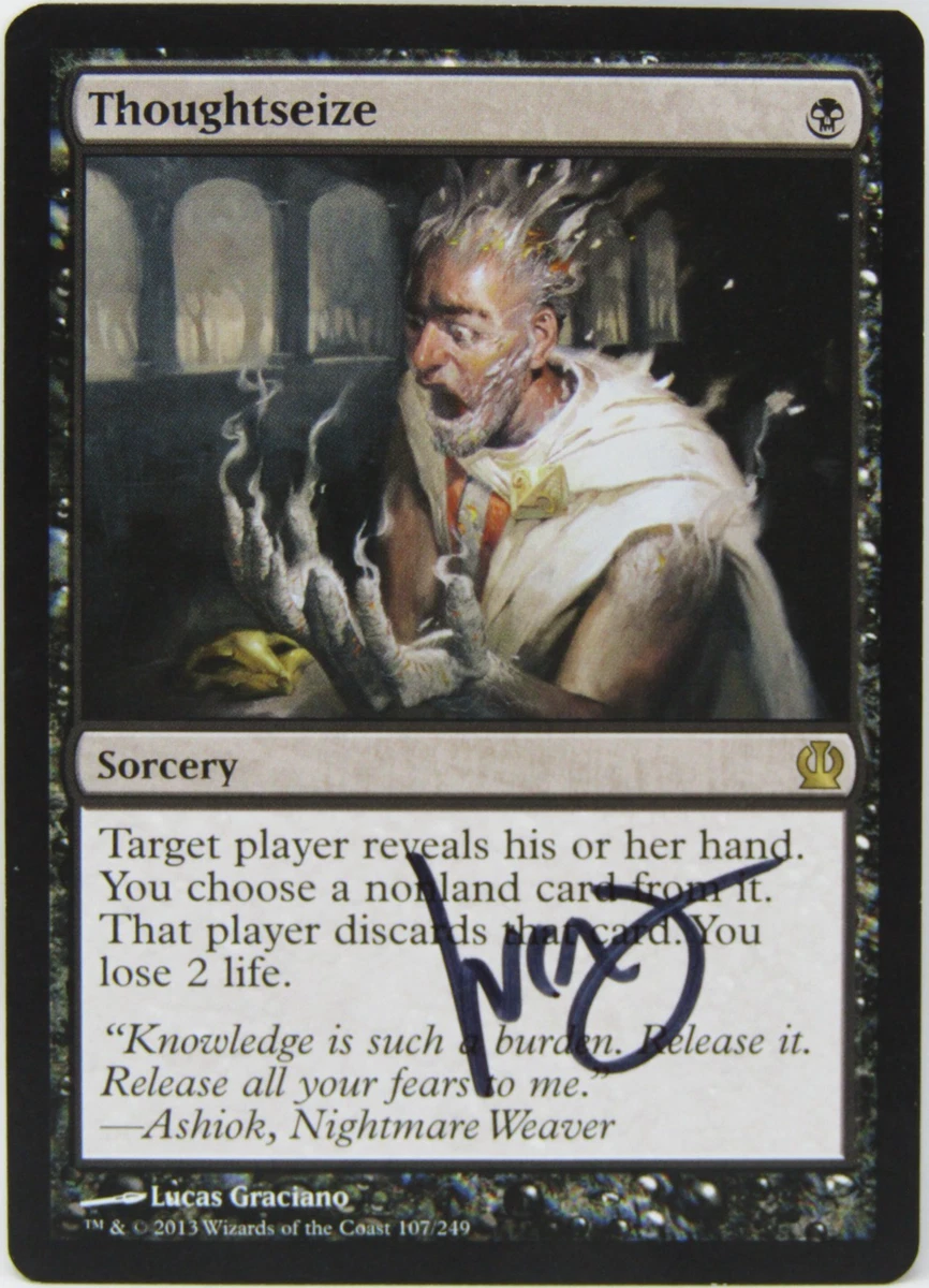 Thoughtseize Magic: The Gathering Individual Trading Card Games