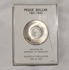 1923 P Camp David Peace Dollar Lustrous Beauty Peace Accords Sadat Begin Carter
