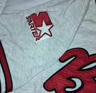 Chicago Bulls Starter NBA Baseball Jersey Size Large Vintage 90s Gray Heather — photo 7