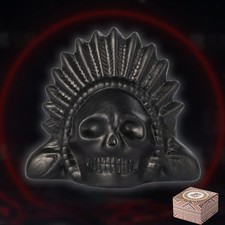 Aztec Death Whistle - Handmade Skull War Scre...