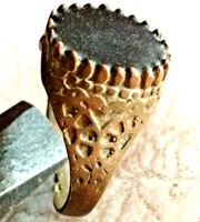 EXTREMELEY ANCIENT ROMAN BRONZE RING RARE ARTIFACT AUTHENTIC