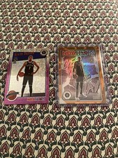 2019-20 NBA Hoops Kevin Durant Get Out The Way Orange Holo Ssp And Purple Disco