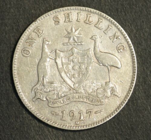 Australia 1917 Shilling Extremely Fine   - Picture 1 of 2