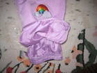GIRLS PURPLE GAP KIDS SNOWPANTS AND PASTEL PLAID FLEECE GATOR SIZE 10 — photo 4