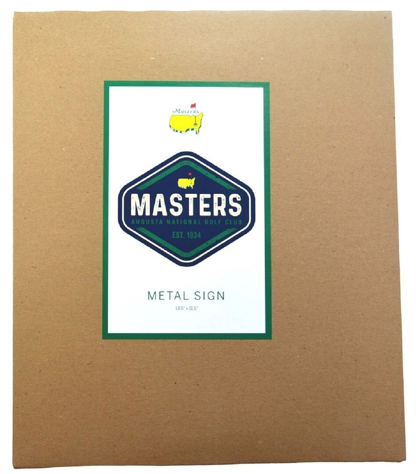 2023 MASTERS METAL Logo SIGN (13.5