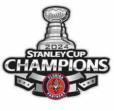 Florida Panthers 2024 stanley cup champions sticker weatherproof NHL vinyl