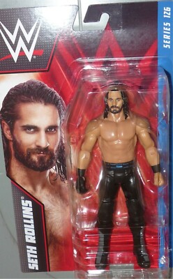 SETH ROLLINS - WWE Mattel Basic Series 126 Wrestling Action Figure Toy DMG PKG