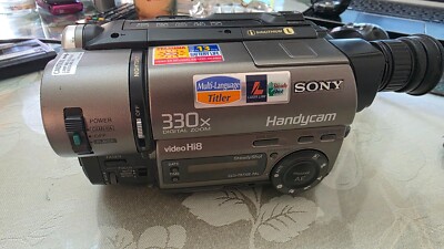 Sony Dcr Trv Sony Ccd Vhs Camera With Night Vision Video Camera