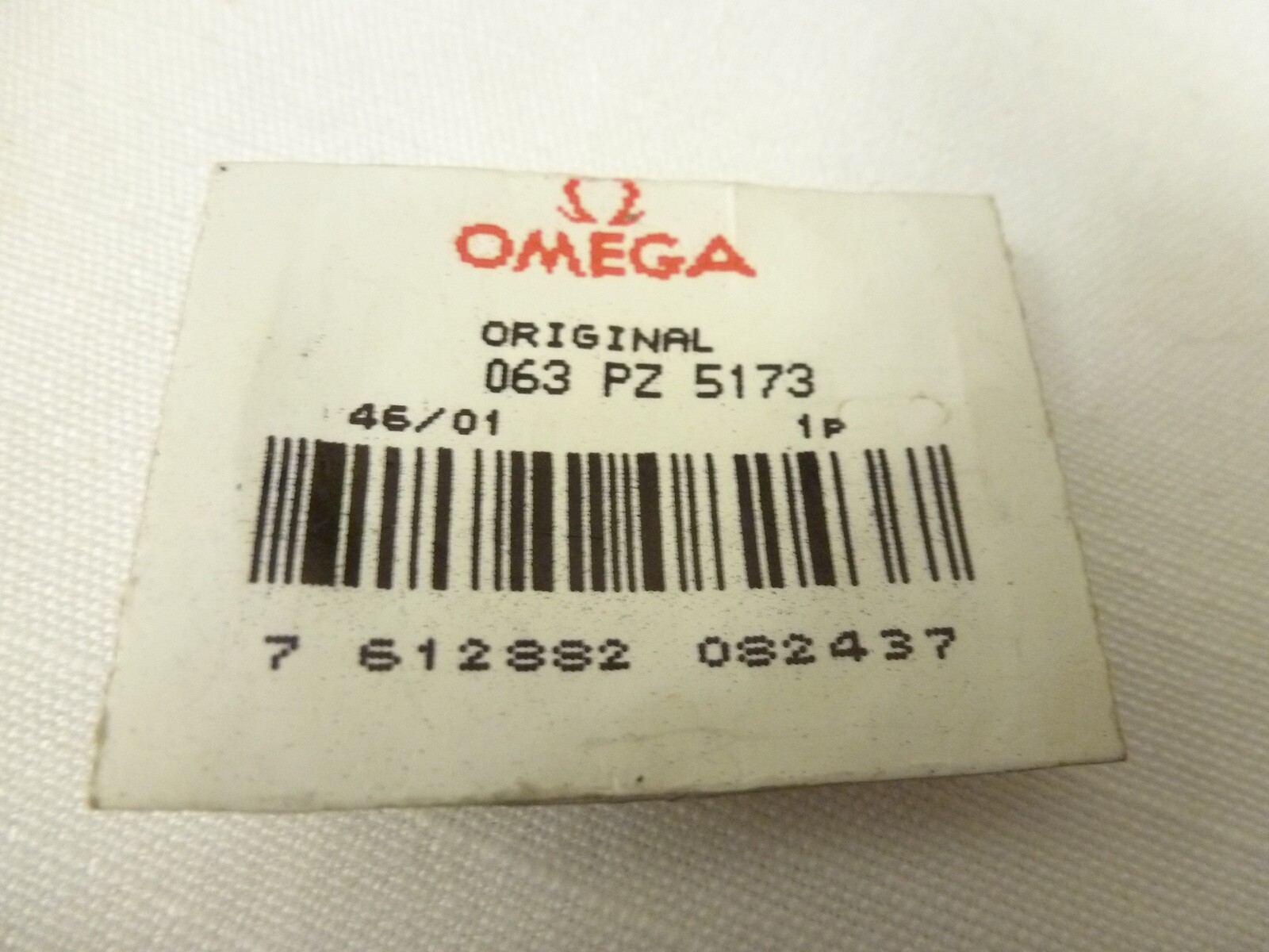Omega Bar Code OMEGA Speedmaster 376.0822 for sale online | eBay