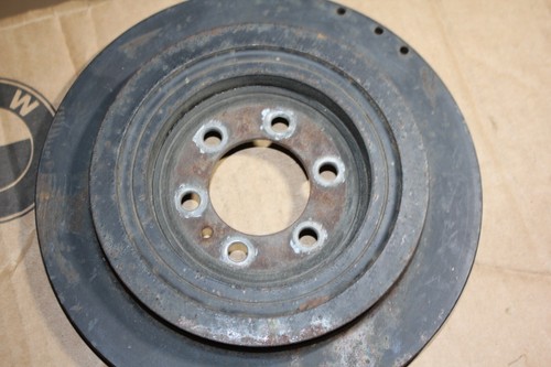 GENUINE ORIGINAL BMW E21 E30 E12 E28 M20 ENGINE VIBRATION DAMPER BELT PULLEY OEM - Picture 3 of 10