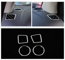 Abs Chrome Inner Air Condition Vent Cover Trim Fits Jeep Patriot Compass 2011-17