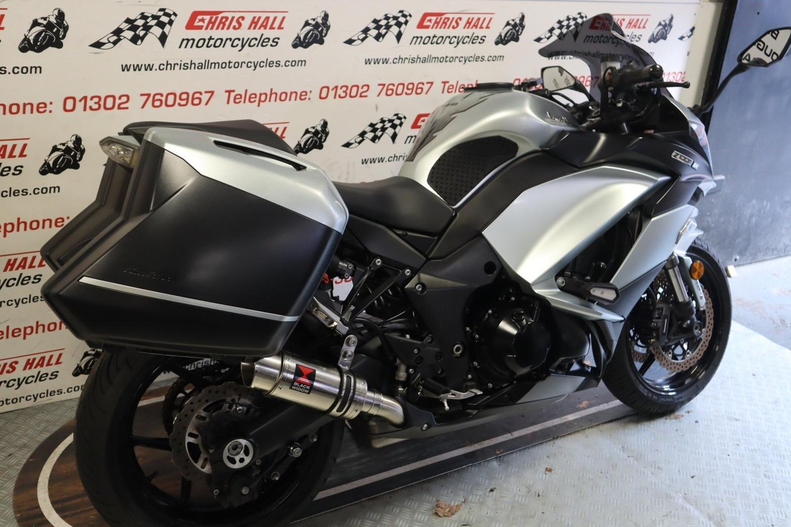 2018 Kawasaki Z1000SX, with luggage. eBay