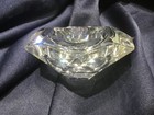CRYSTAL GLASS brilliant diamond VOTIVE CANDLE HOLDER excellent! — photo 2