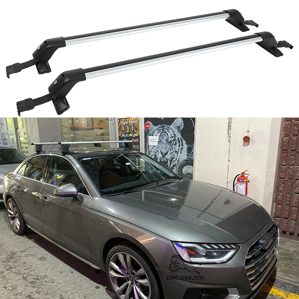 For Volkswagen Golf MK6 MK7 GTI 43" Car Top Roof Rack Cross Bar Luggage Carrier - Image 4 of 4