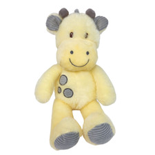 WALGREENS YELLOW GREY BABY GIRAFFE W/ SPOTS 14" STUFFED ANIMAL PLUSH SOFT