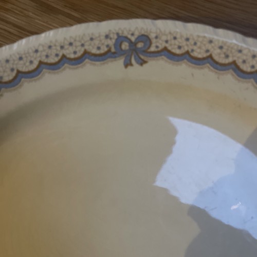 Vintage Early 1900’s New Hall, Hanley 'Melody' Pattern, Small Oval Serving Plate - Picture 5 of 10
