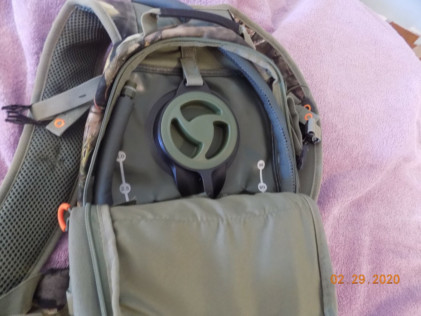 timber hawk mission hydration pack