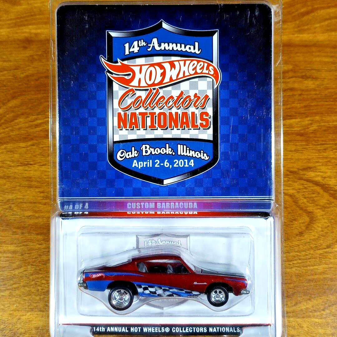 Hot Wheels RLC 14th Collectors Nationals Custom Barracuda 744/1200