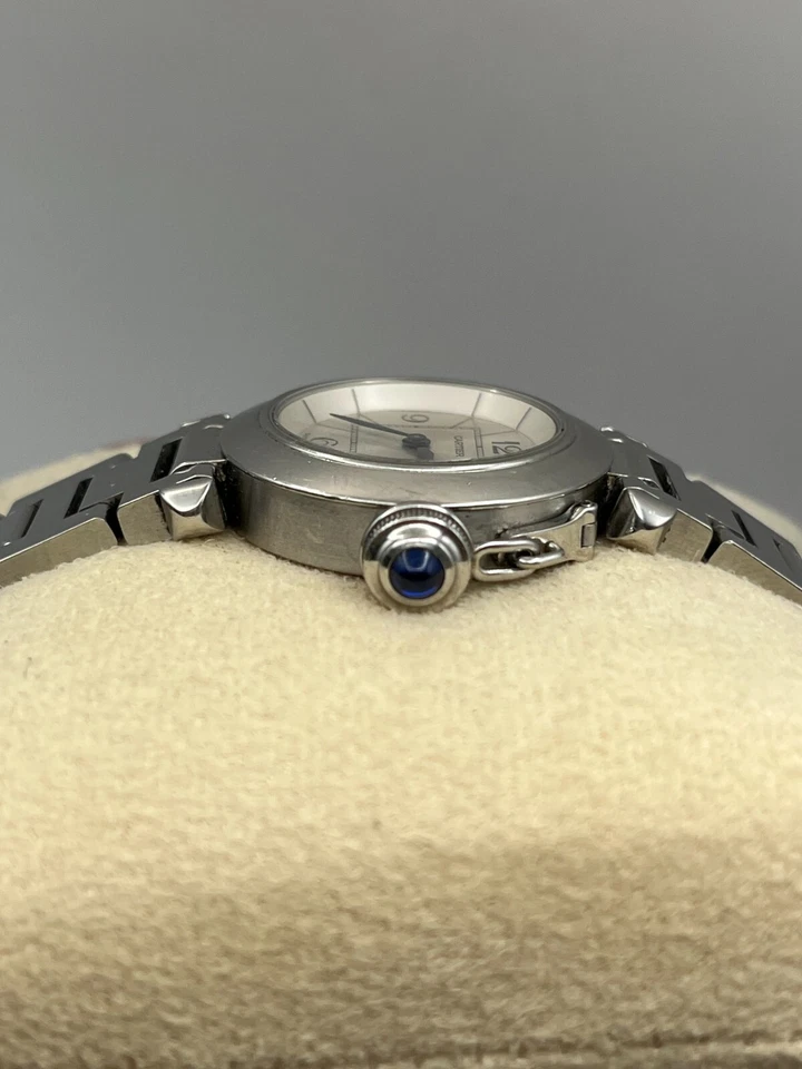 Cartier Miss Pasha W3140007 Stainless Steel Quartz Silver Dial Women'sWatch 27mm - Image 4 of 4