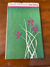 Emily Dickinson Love Poems - Peter Pauper Press 1970's +DJ HC