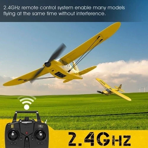 Volantex SPORT CUB S2 2.4GHz RC Airplane 3CH 6-Axis Gyro Fixed Wing Glider Toys - Image 3 of 4