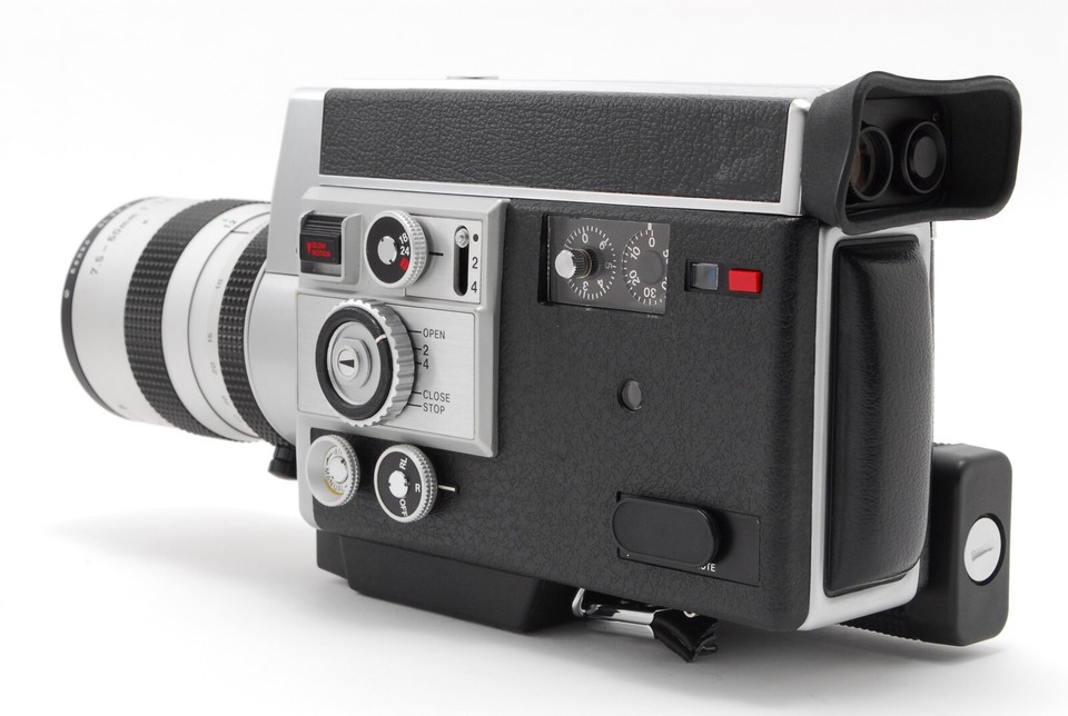 [ Exc+5 ] Canon Auto Zoom 814 Electronic Super8 Movie Camera From JAPAN