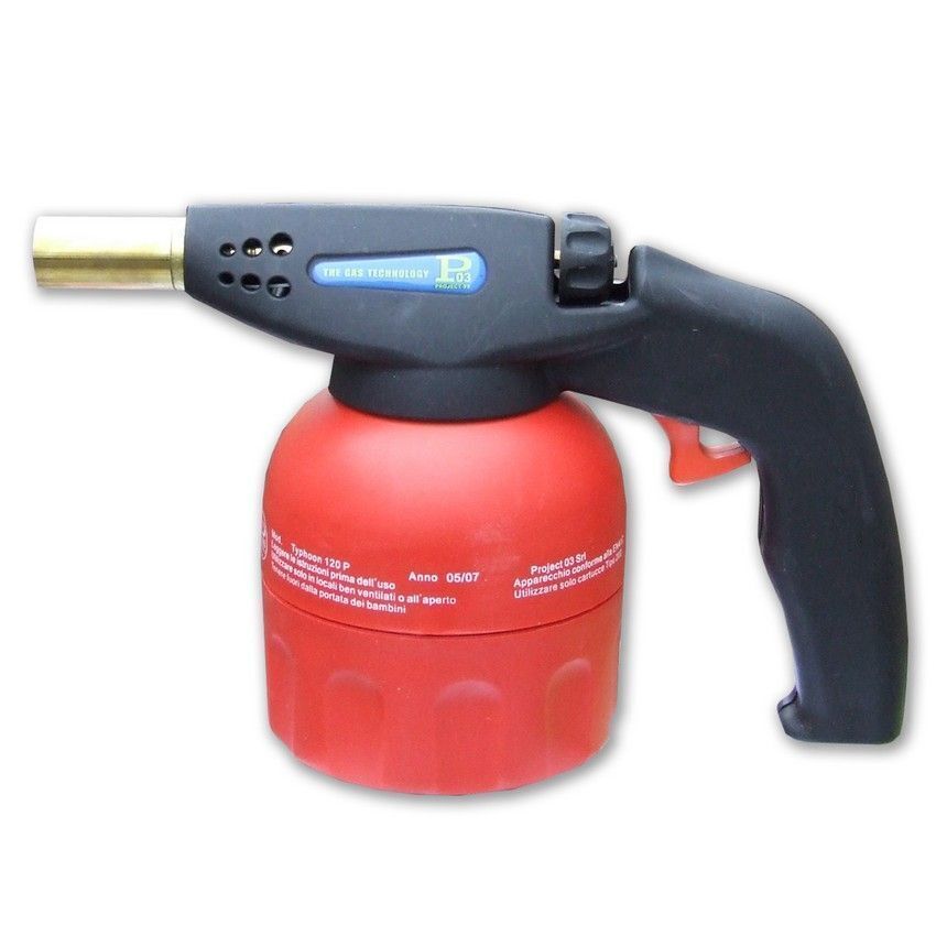 Gas Saldatore Piezo Riscaldo Typhoon120P