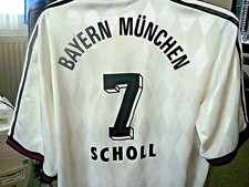 FC BAYERN UEFA CUP SIEGER TRIKOT SCHOLL !! XL !!