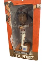 Signed Steve Pearce Bobblehead New In Box Great Condition Autograph MLB Orioles 