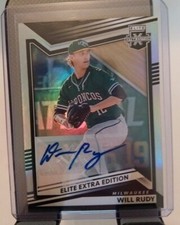 2022 Panini Elite Extra Edition [Auto] #162 Will Rudy