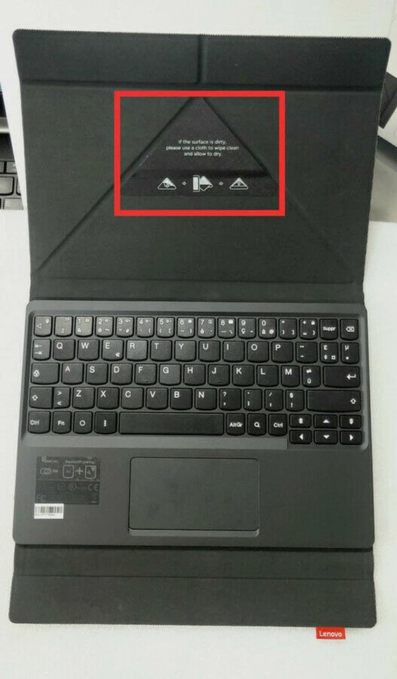 Original Lenovo BKC700 Tab 4 10 Series Wireless Bluetooth Keyboard Stand Case - Image 3 of 4